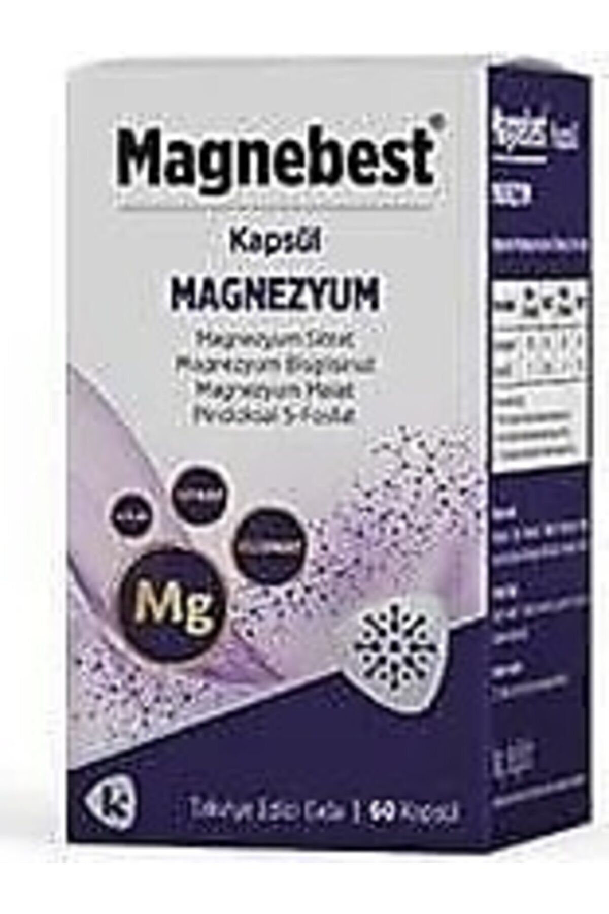 Magnebest Magnezyum 60 Kapsül