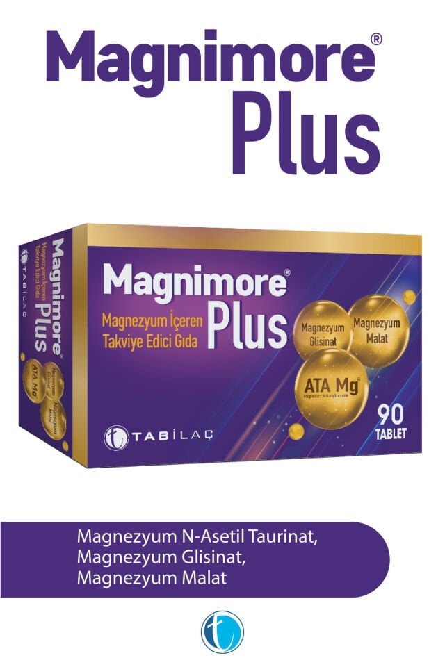 Magnimore Plus Magnezyum 90 Tablet