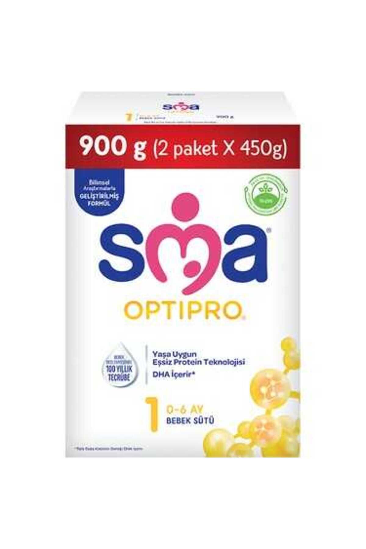 OPTIPRO 1 900 GR 0-6 AY PROBİYOTİK BEBEK SÜTÜ DHA (2X450GR)