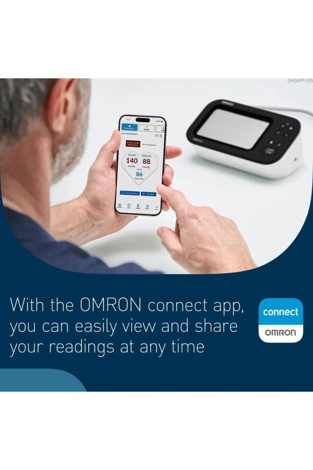 M7 Intelli IT Af (Fibrilasyon) HEM-7380T1-EBK Koldan Ölçer Tansiyon Aleti