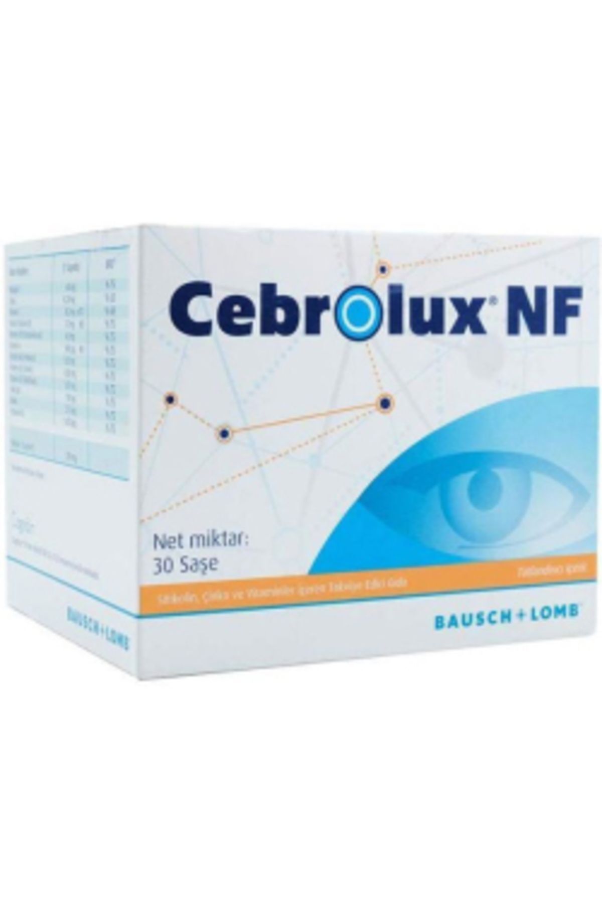 STD Cebrolux Nf 30 Saşe Sitikolin ve Çinko Takviyesi ( TEKLİDİR )