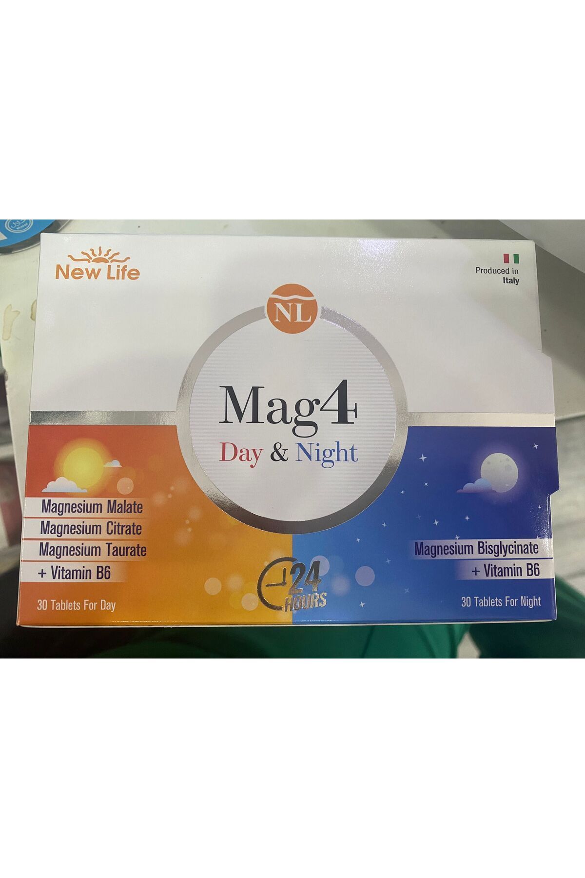 GECE GÜNDÜZ MAGNEZYUM NEWLİFE MAG 4 DAY&NİGHT