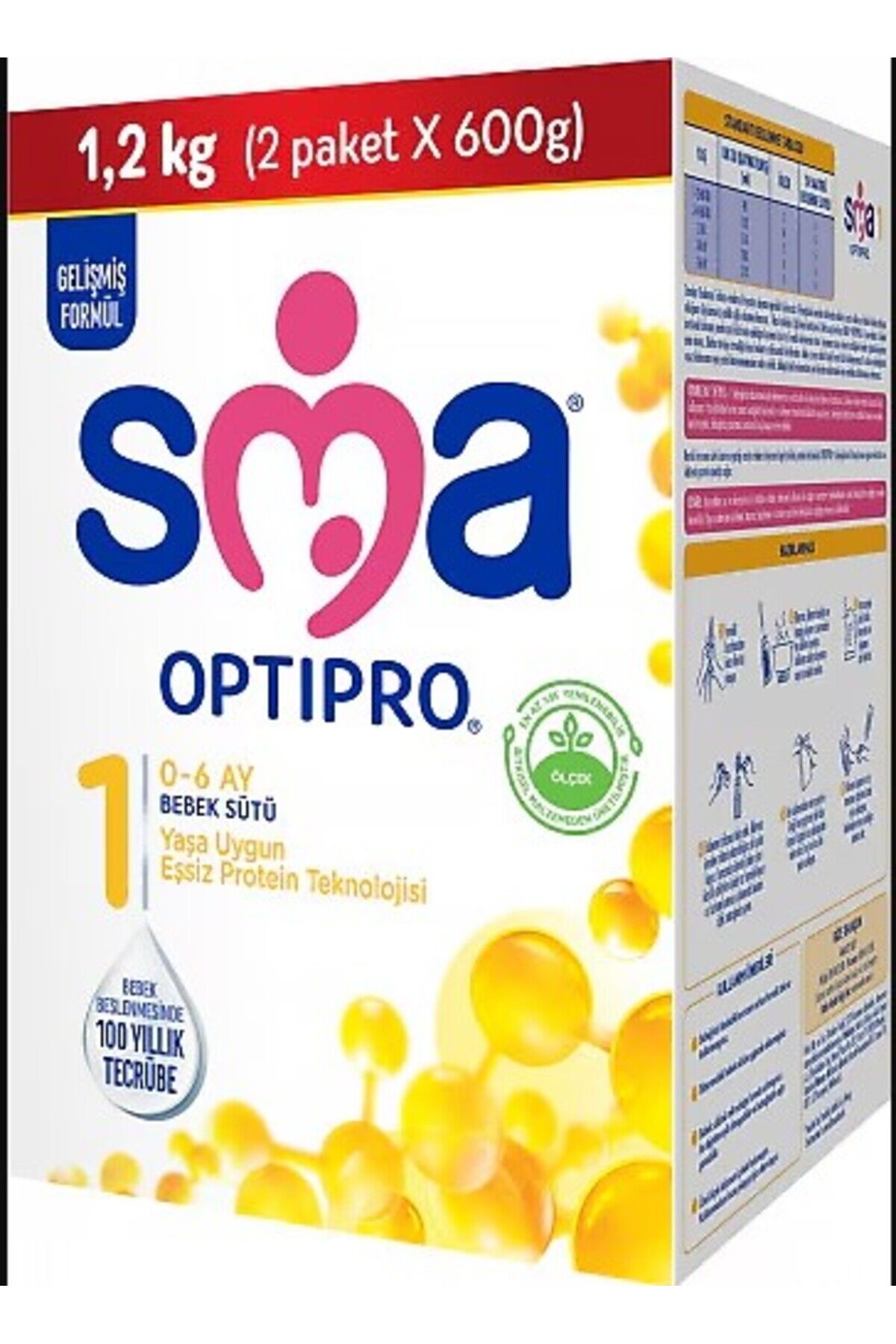 Mama 1-1200gr Optıpro-probıyotık*3 Adet