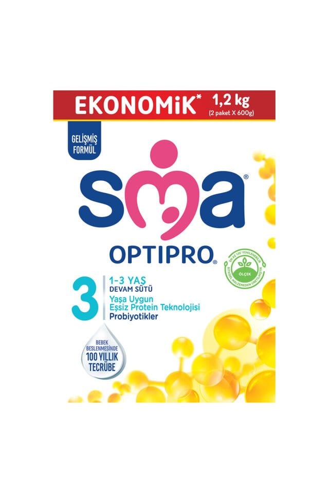 Optipro 3 Devam Sütü 1200 gr 3 Adet