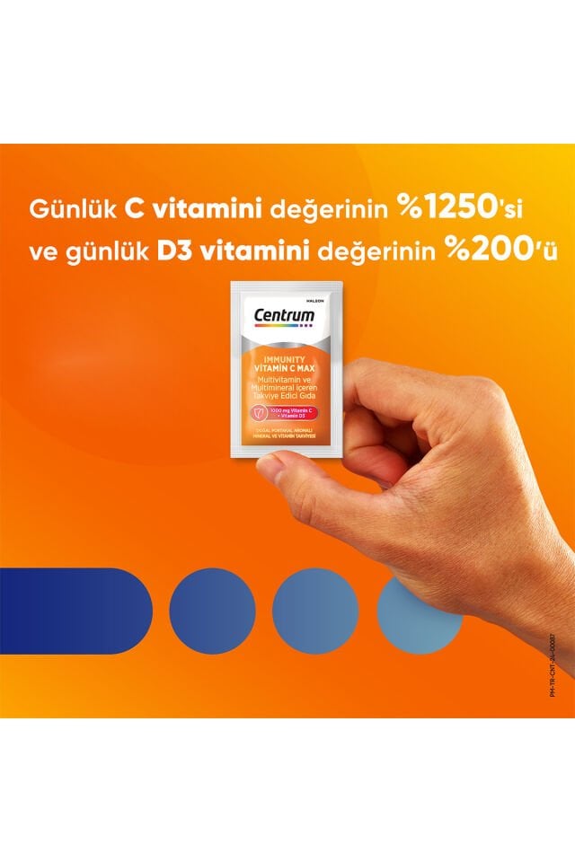 Immunity Vitamin C Max Efervesan Toz 14'lü Saşe
