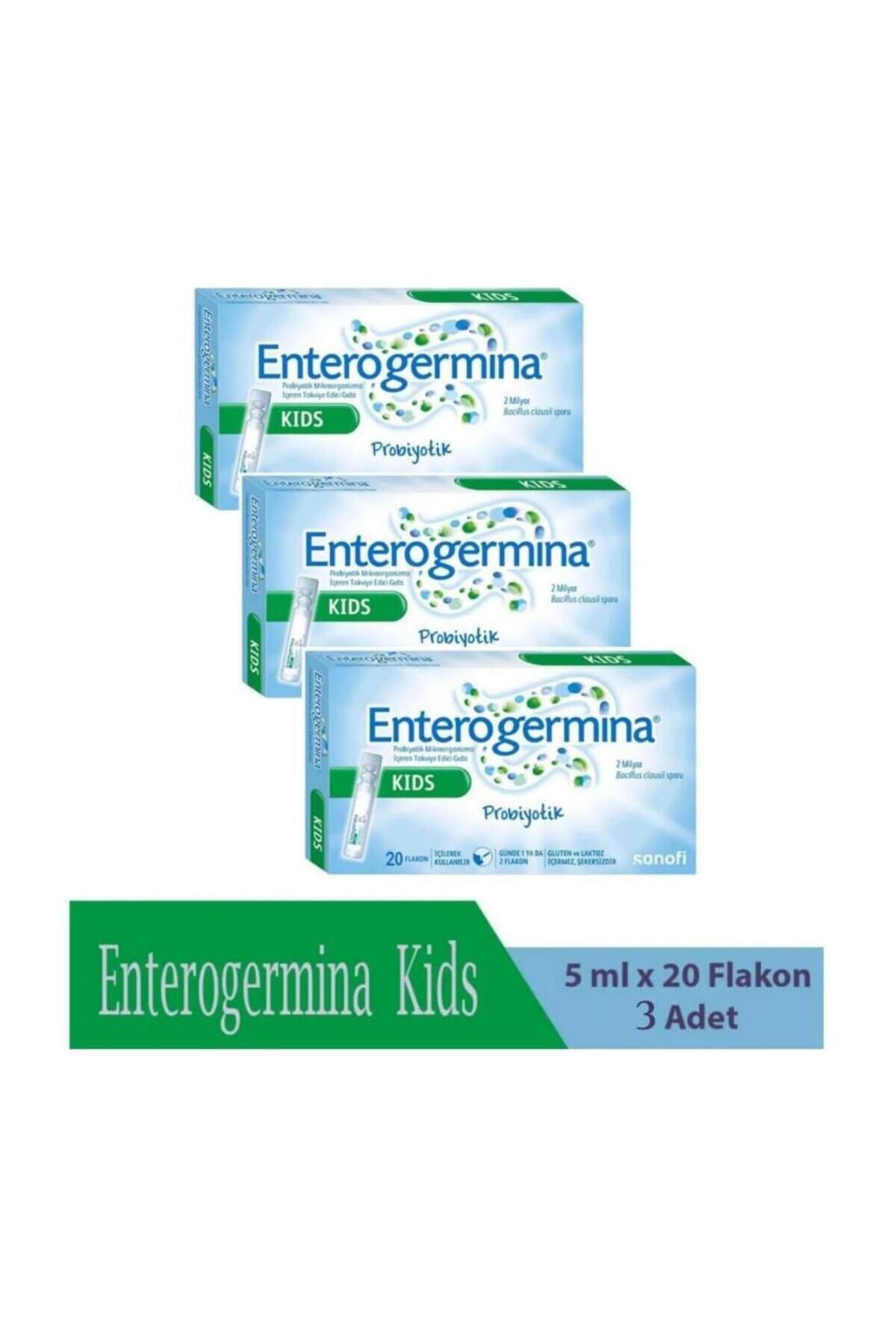 Enterogermina Kids 5ml 20 Flakon-3 Adet