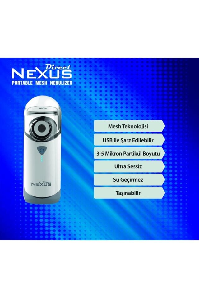 Nexus Taşınabilir Mesh Nebulizatör