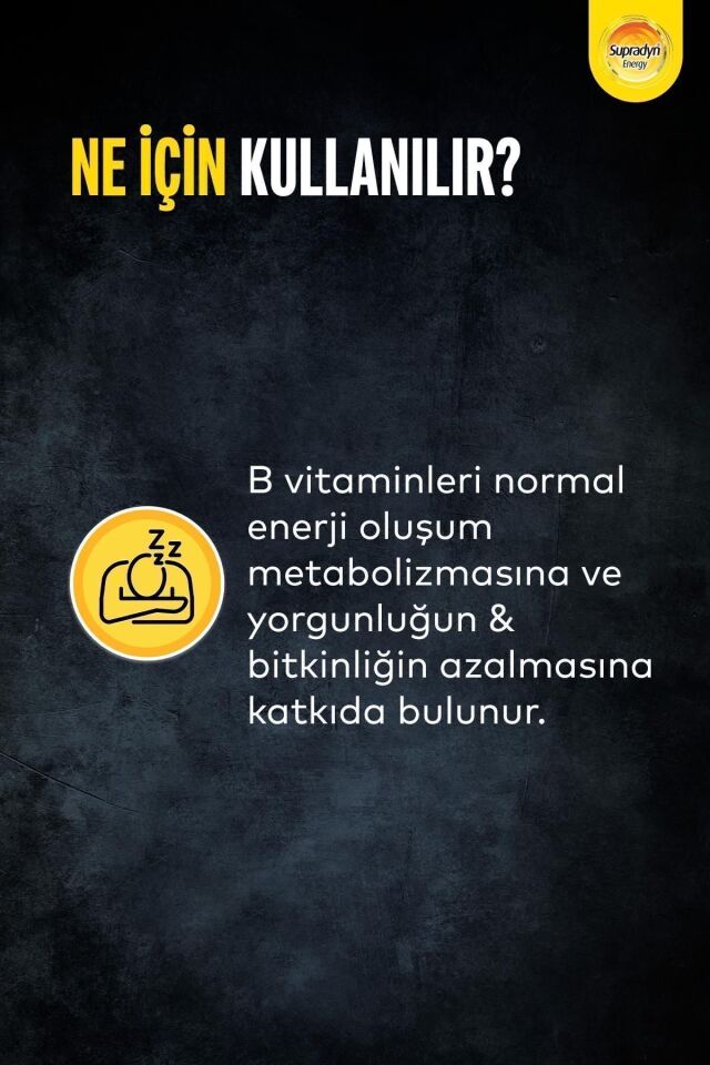 SUPRADYN 30 Efervesan Tablet+Supradyn Koenzim Q10 30 Tablet