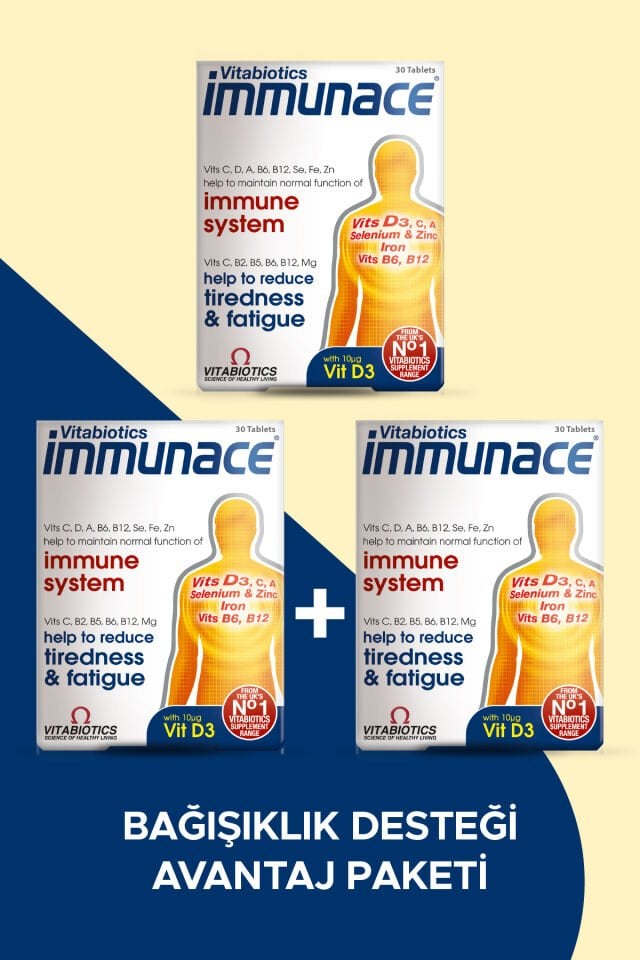 Immunace Multivitamin 30 Tablet-3 adet