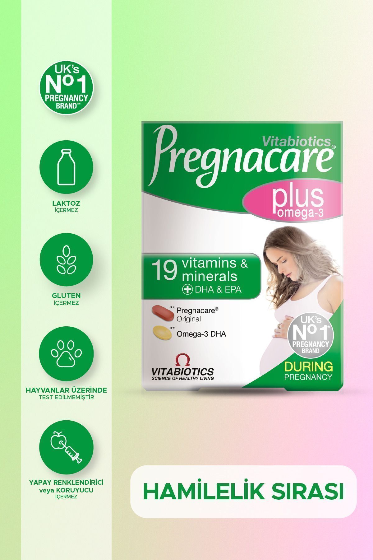 PREGNACARE Plus Omega-3 28 Tablet