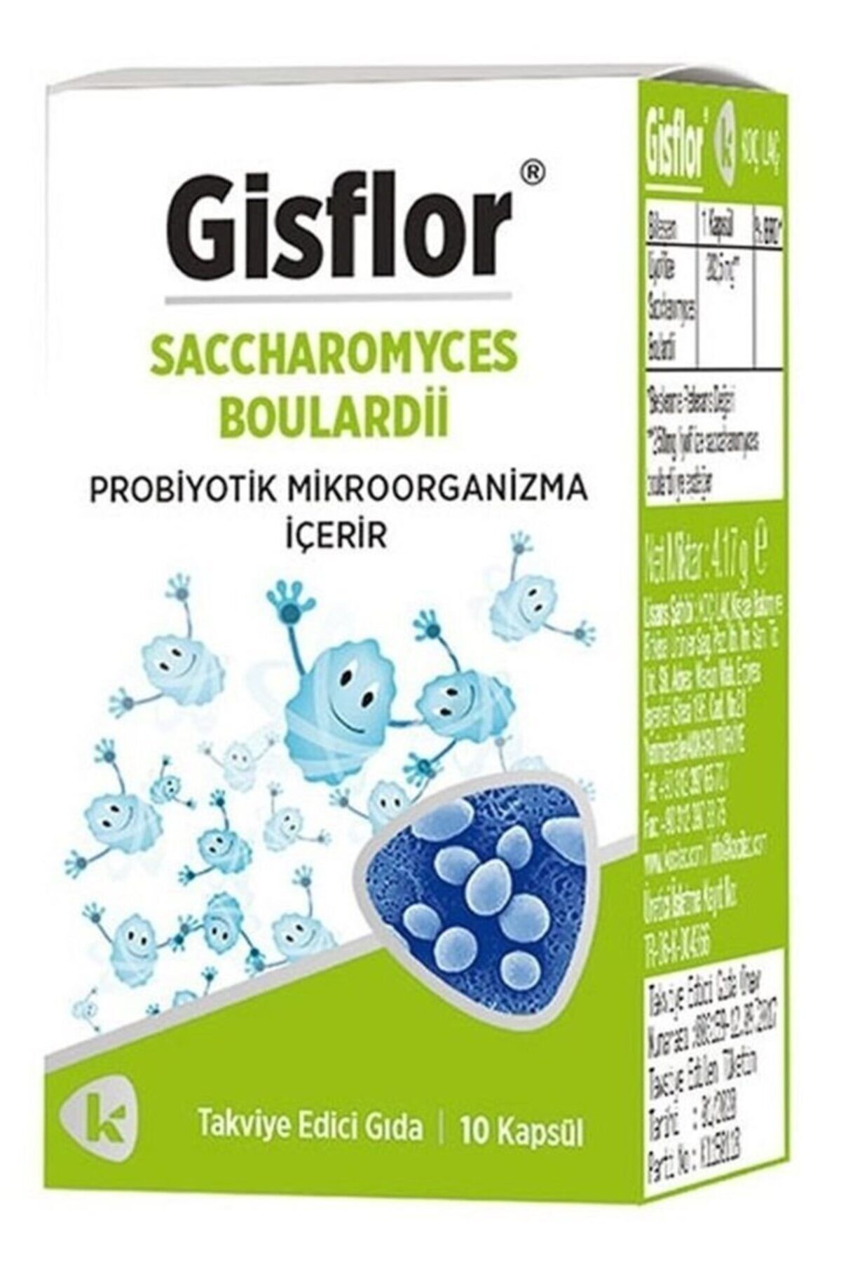 Gisflor Probiotic 10 Kapsül