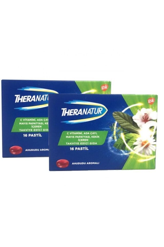 Theranatur Ahududu Aromalı 16 Pastil 2 Adet