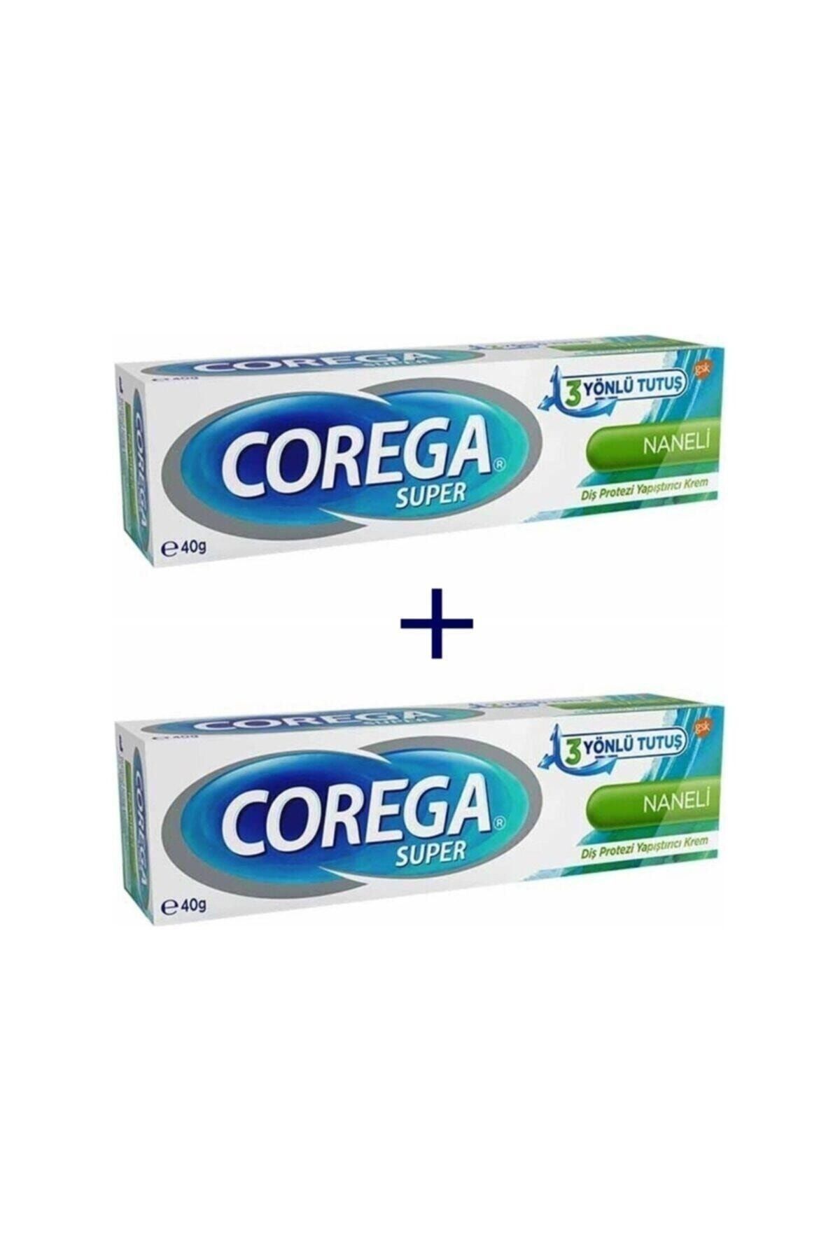 Süper Protez Yapıştırıcı Krem Naneli 40gr x 2 adet