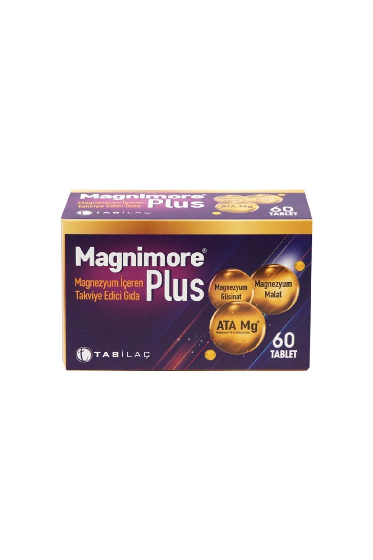 Plus 60 Magnezyum Içeren Takviye Edici Gıda