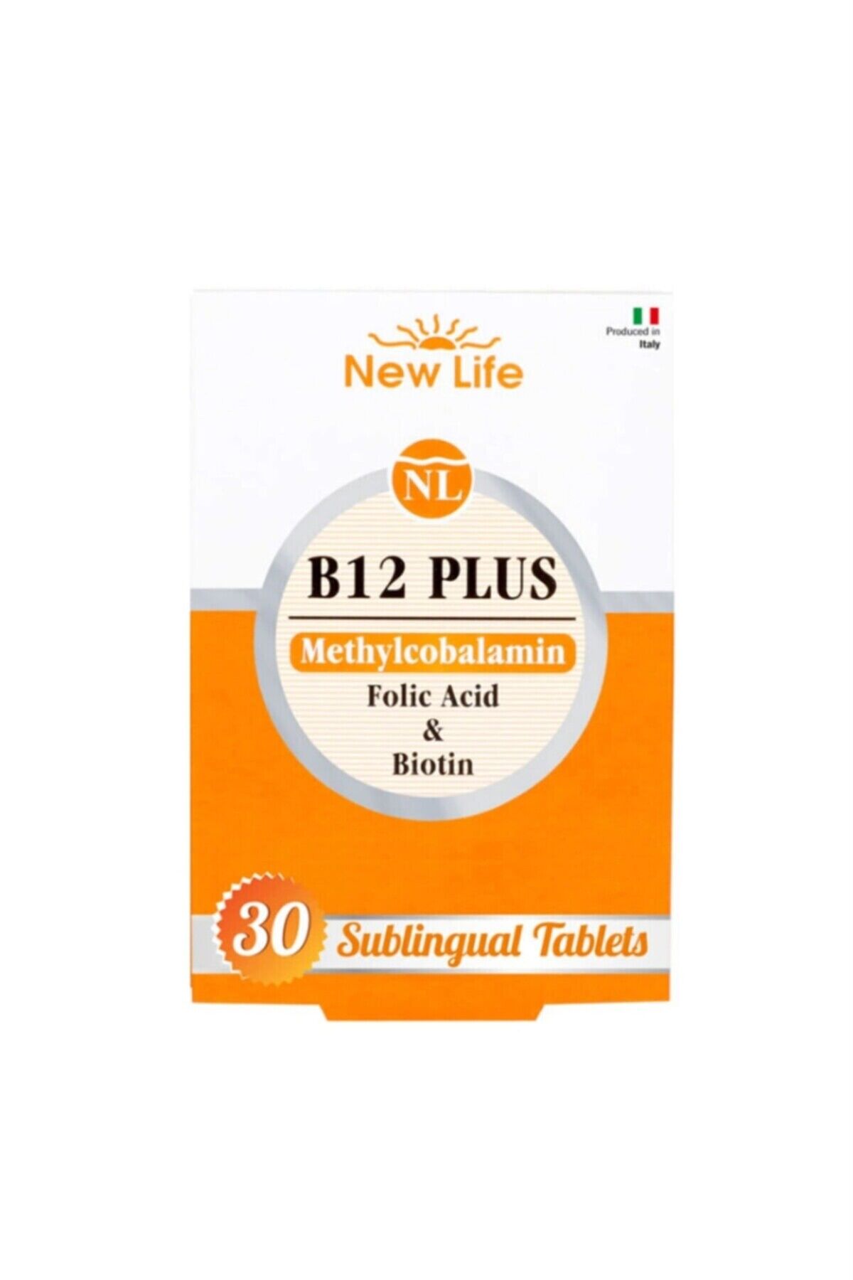 B12 Plus Folik Asit Ve Biotin İçeren Takviye Edici Gıda 30 Kapsül