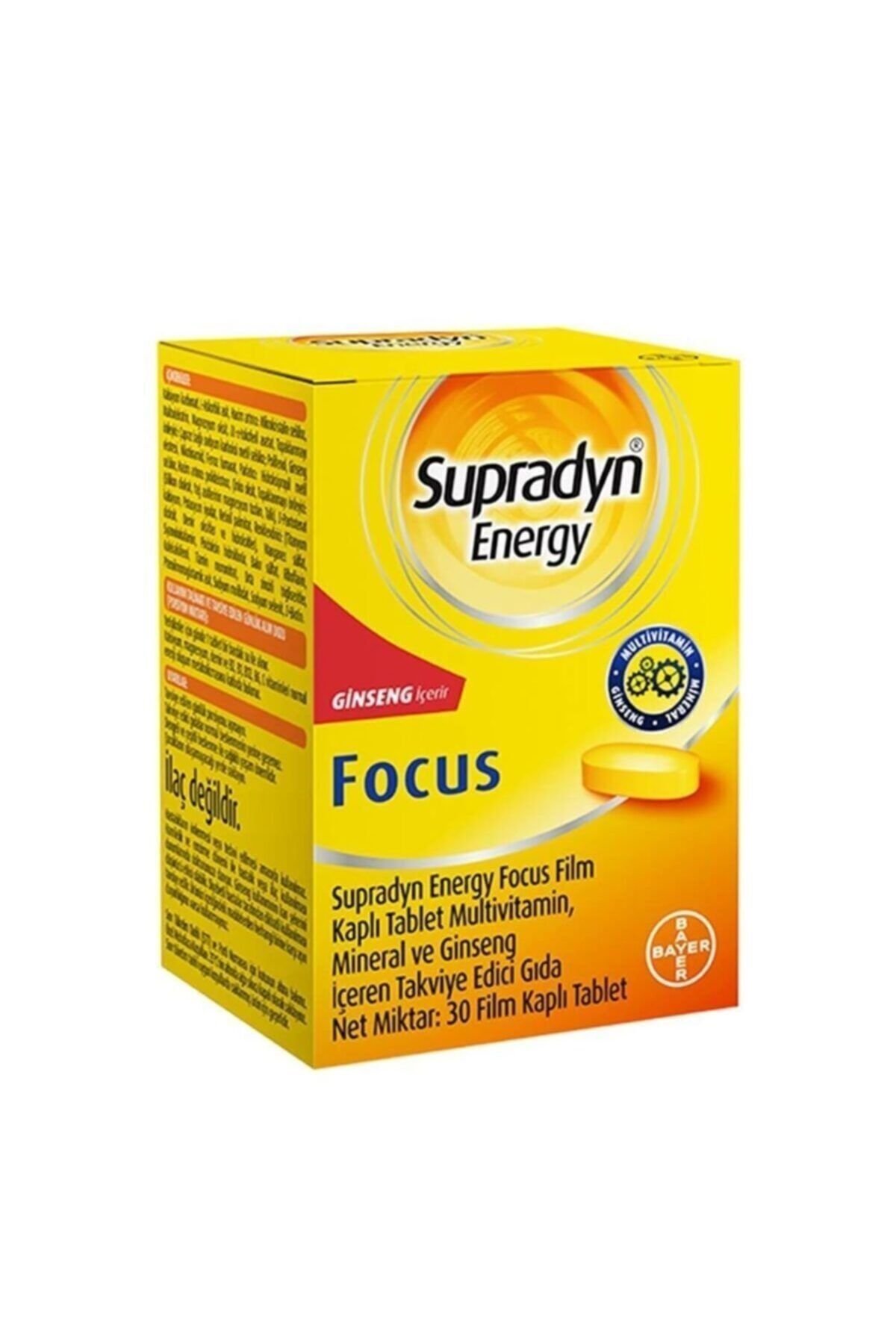 Supradyn Energy Focus 30 Film Kaplı Tablet