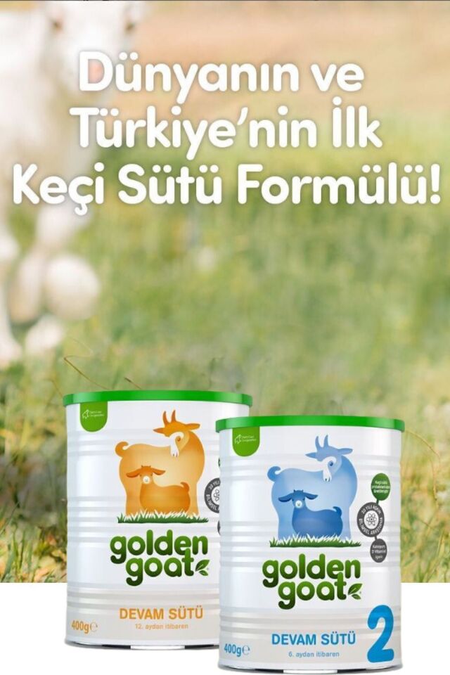 Golden Goat Bebek Devam Sütü 3 Numara 400 gr x 12 adet
