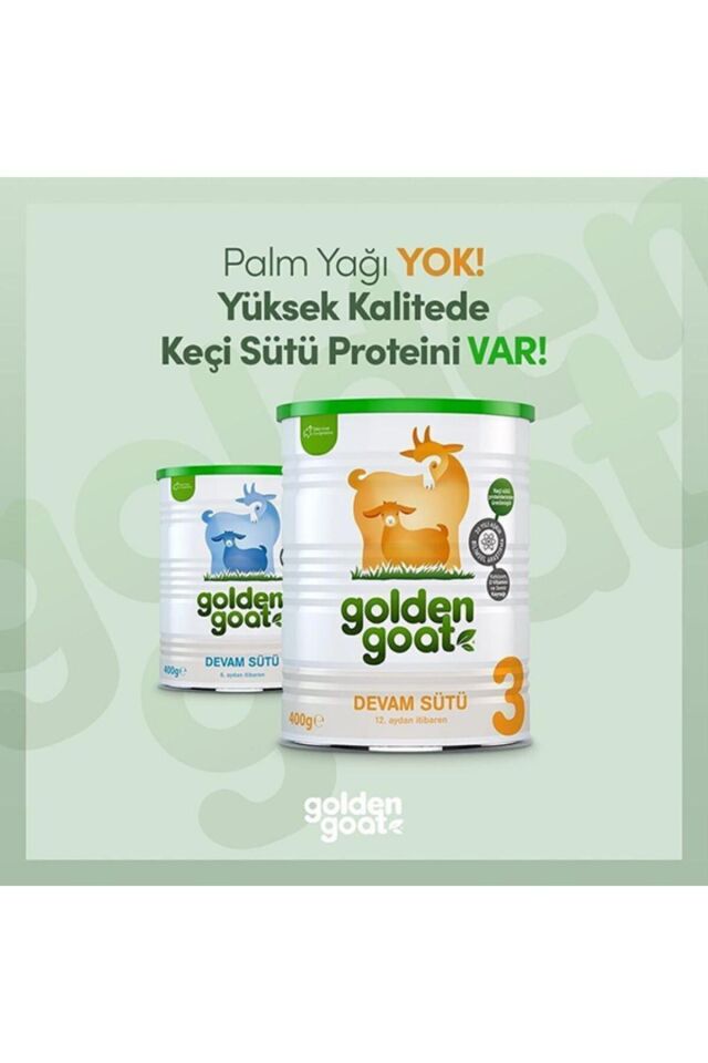 Keçi Devam Sütü 3 Numara 400 gr 6'lı Paket
