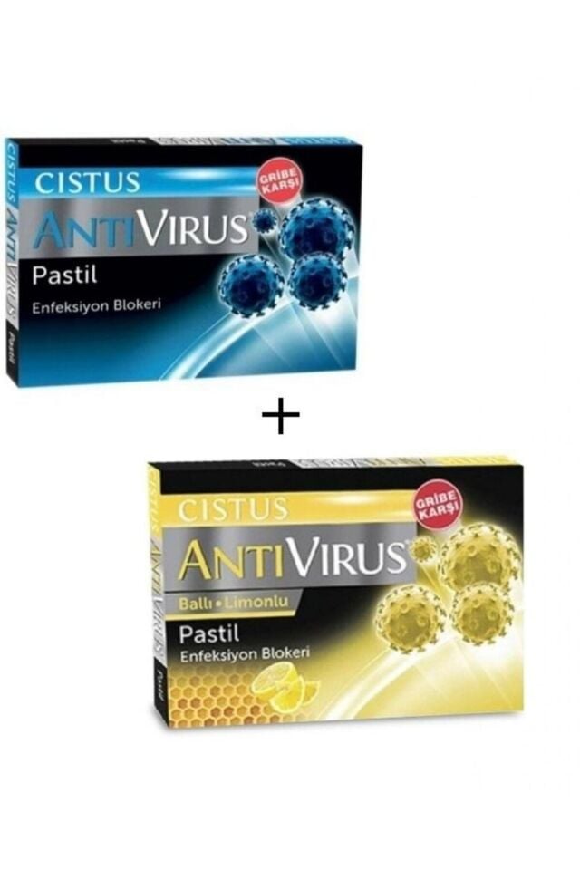 CISTUS Antivirus Pastil+CISTUS Antivirus Bal Limon Pastil