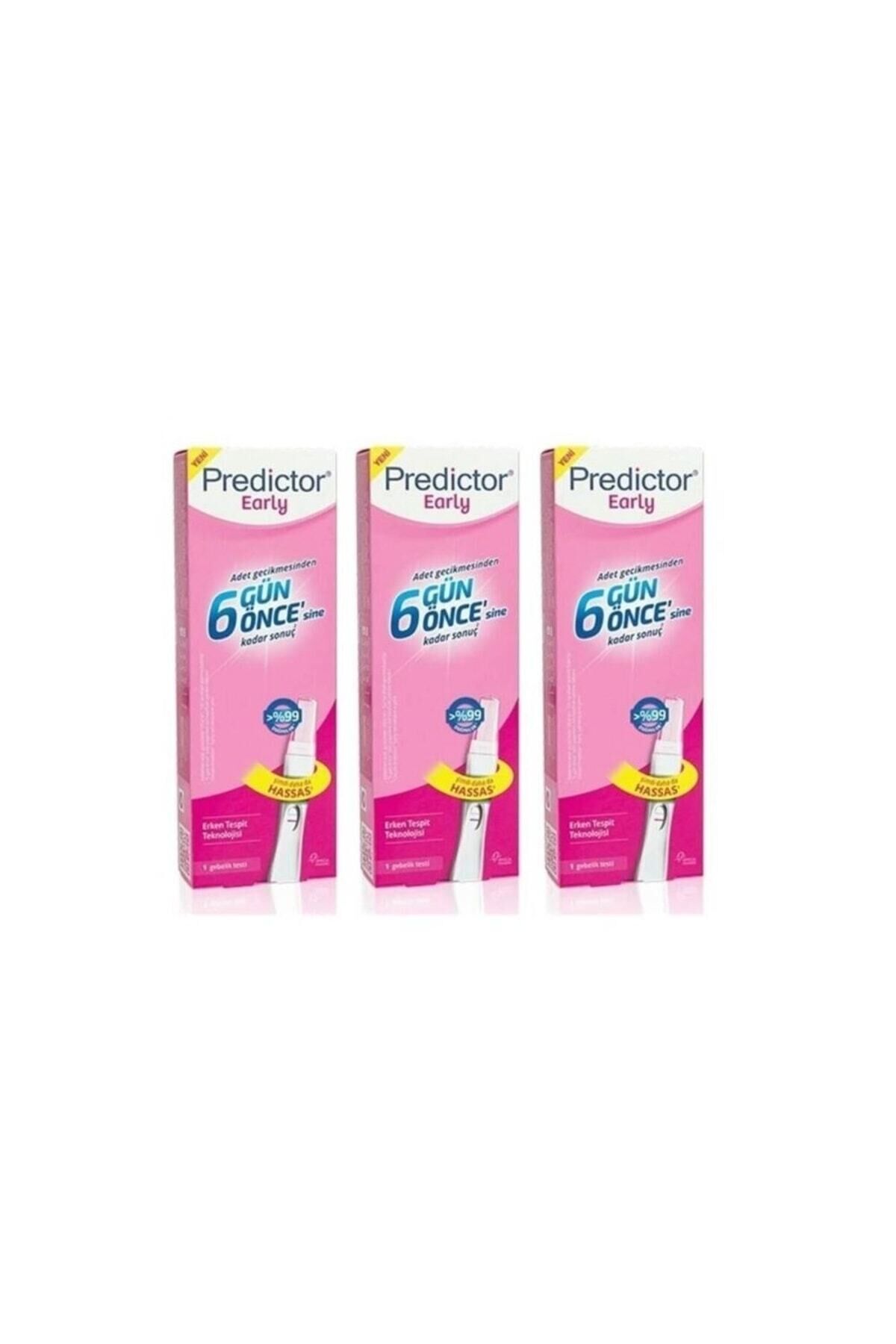 PREDİCTOR Early Erken Gebelik Testi -3 Adet