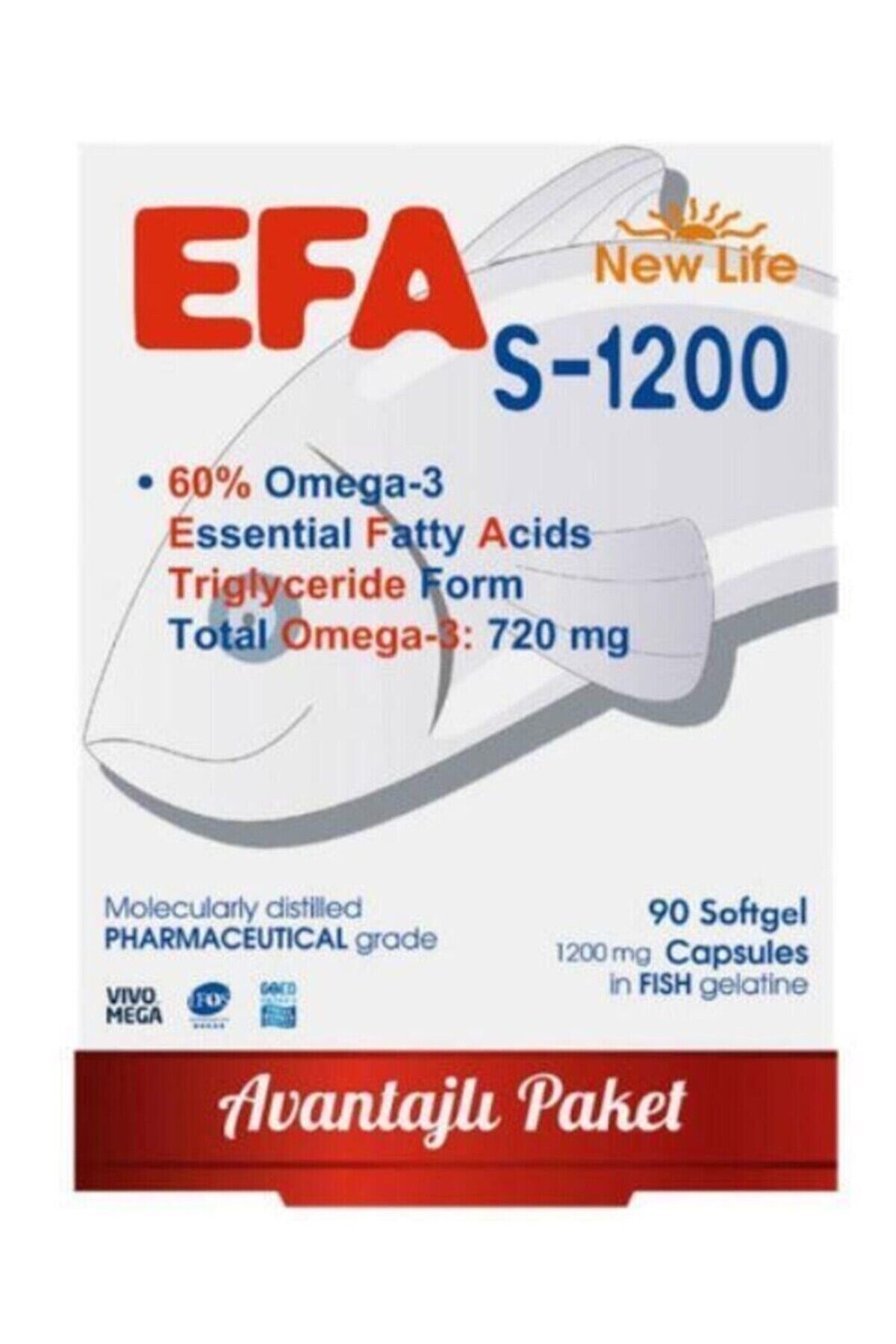Efa S-1200 Omega-3 90 Kapsül