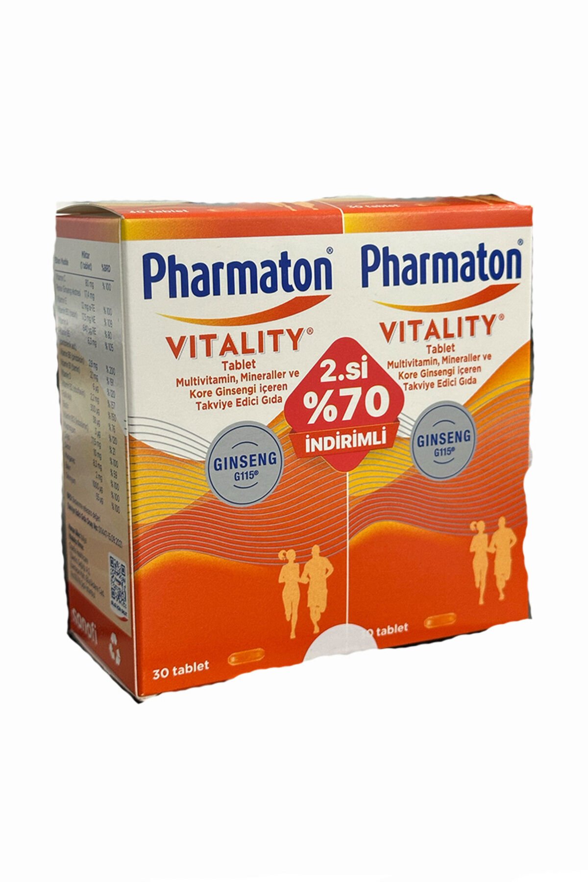 Vitality 40 Mg 30 Kapsül 2 Adet