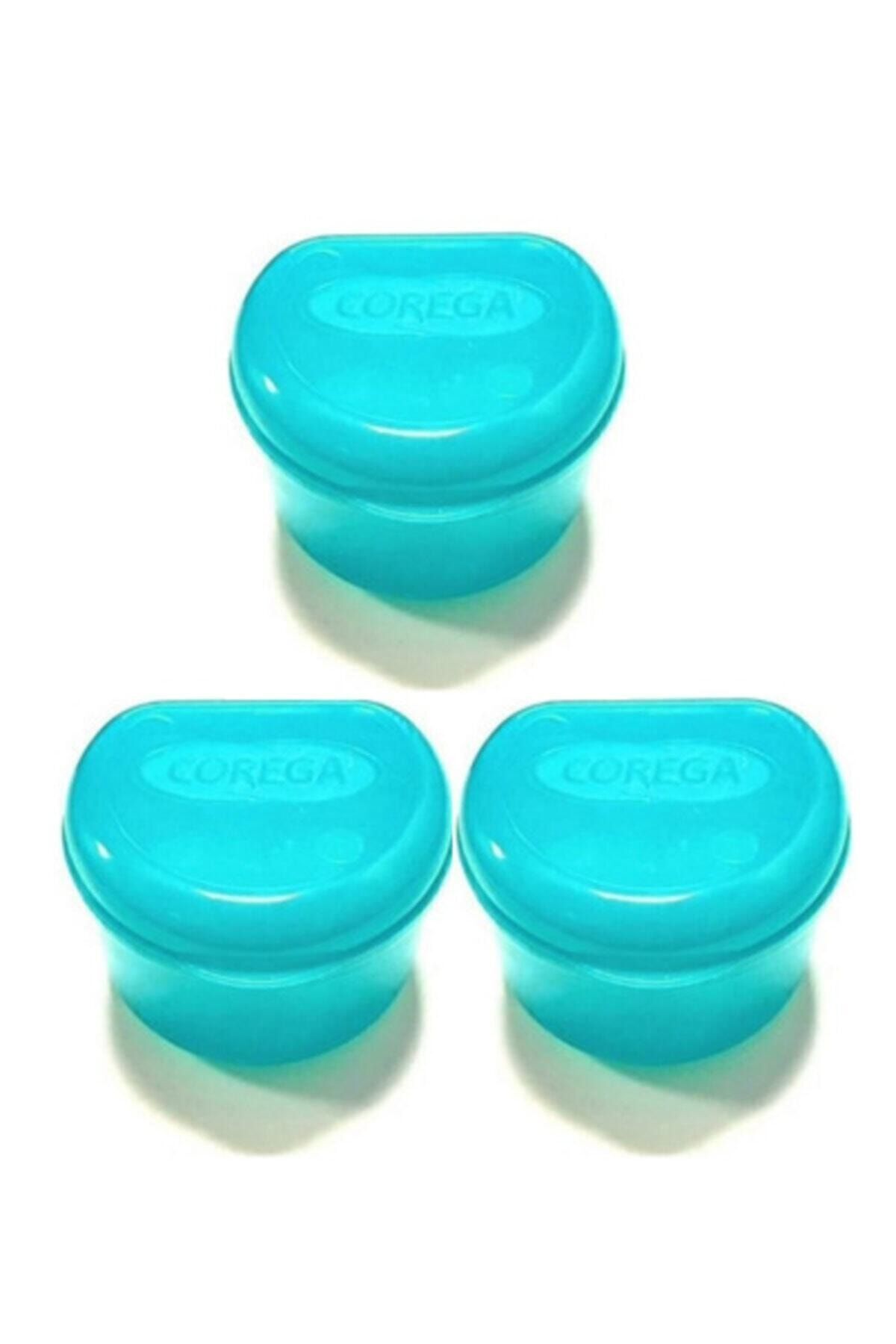 DiŞ Protez Diş Saklama Kutusu 3 Adet