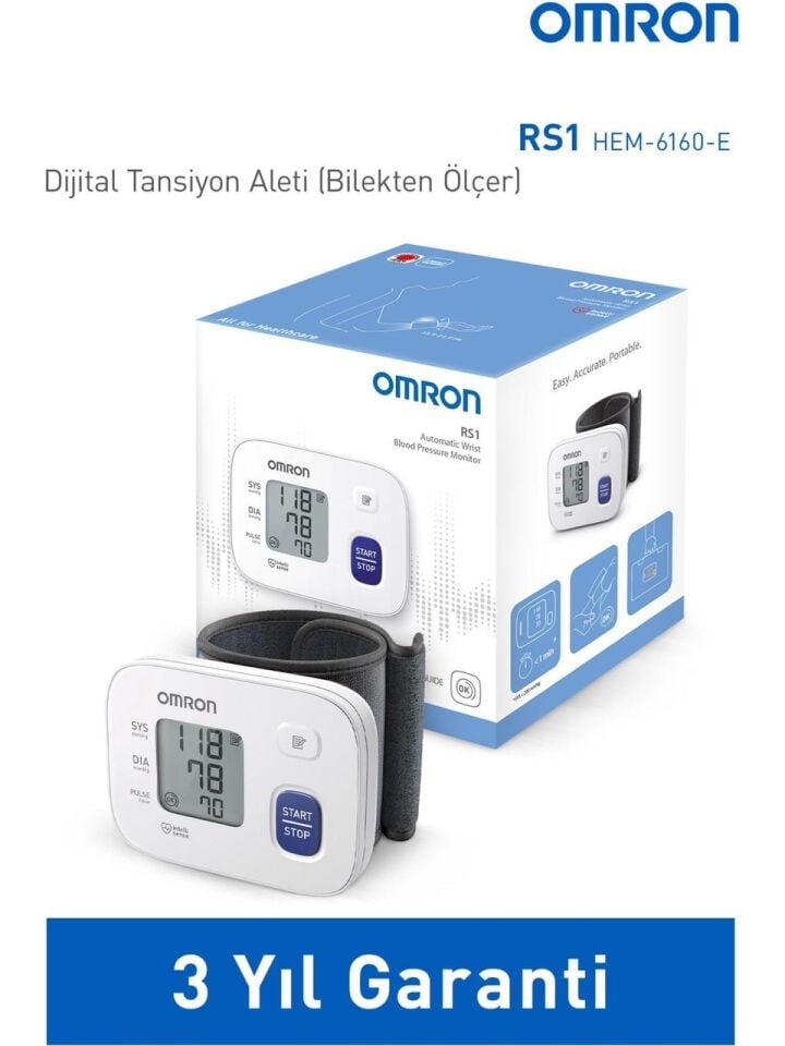 OMRON RS1 HEM-6160-E Tansiyon Aleti