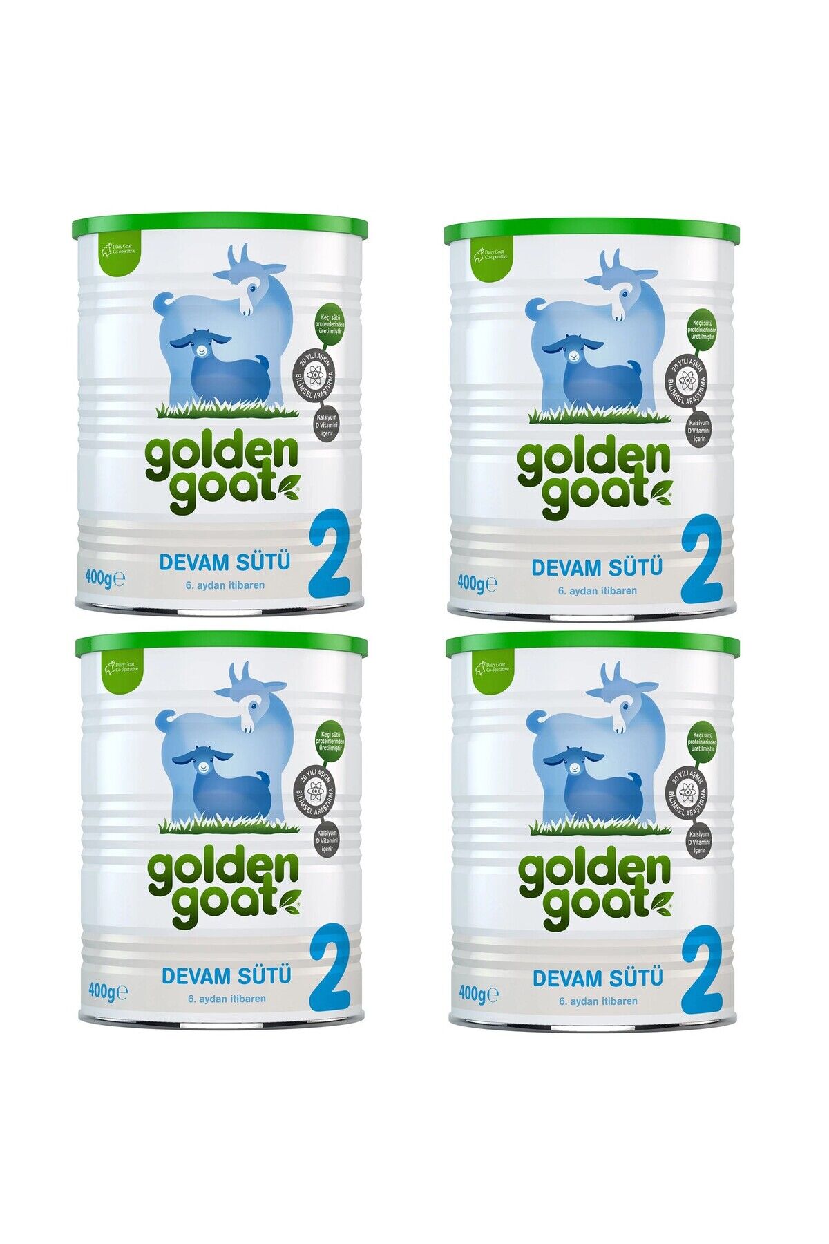Golden Goat Bebek Devam Sütü 2 Numara 400 gr x 4 adet