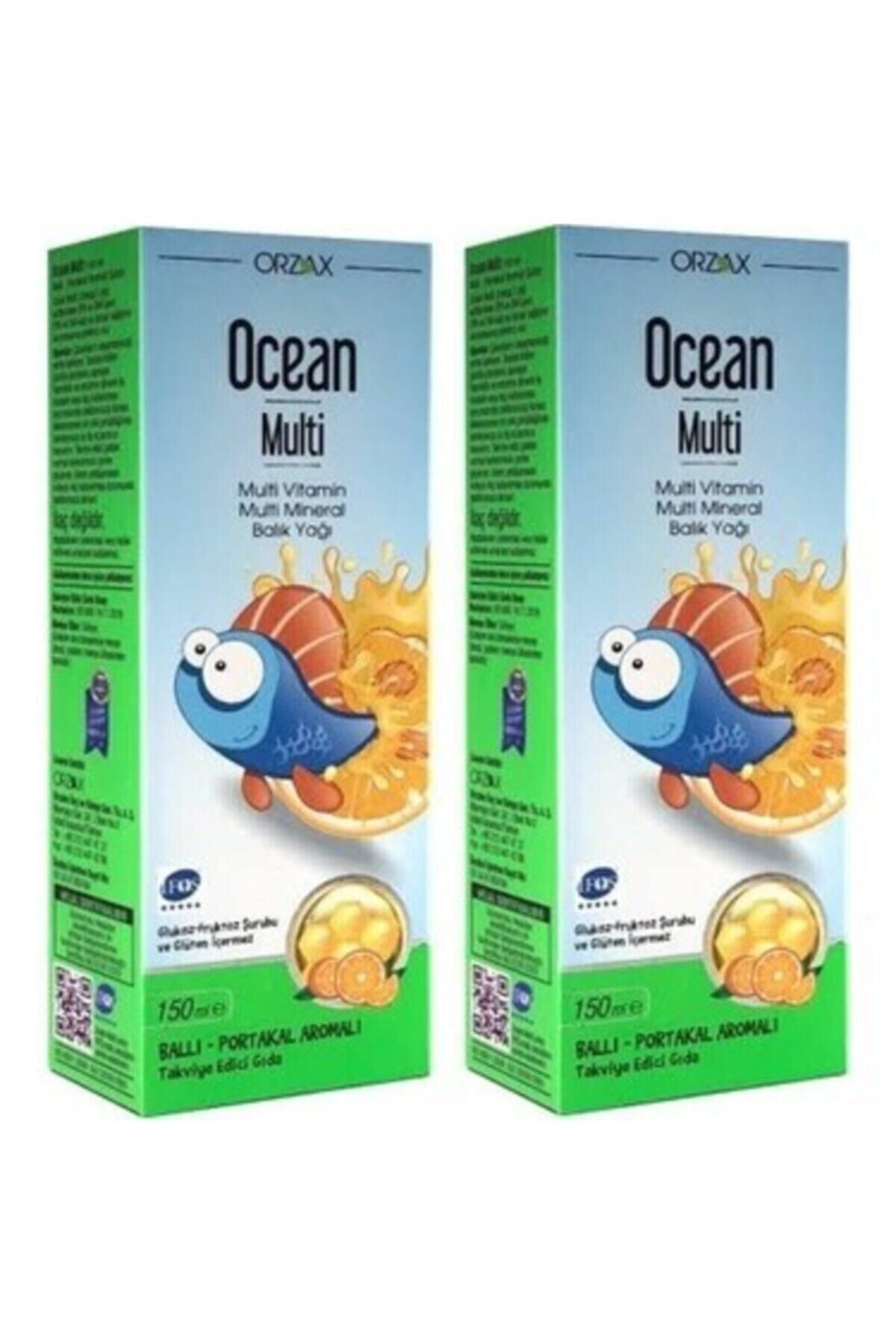 Ocean Multi Şurup Ballı Portakal Konsantreli 150 ml 2 Adet