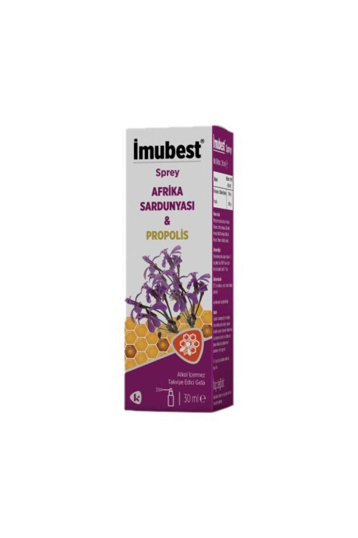 Imubest Afrika Sardunyası & Propolis 30 ml Sprey