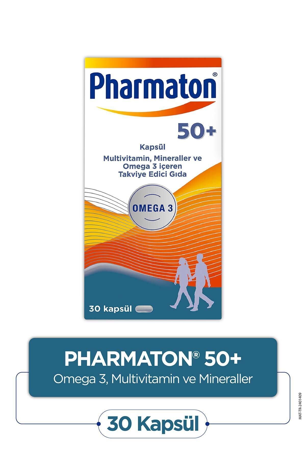 Pharmaton 50+ Plus 30 Kapsül