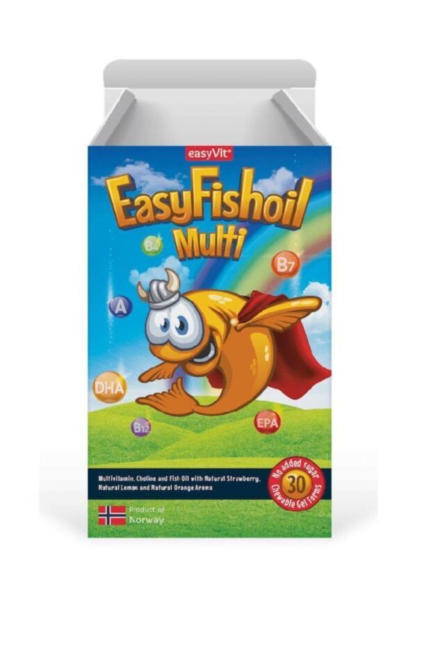 Easy Fish Oil Multi 30 Jel Tablet