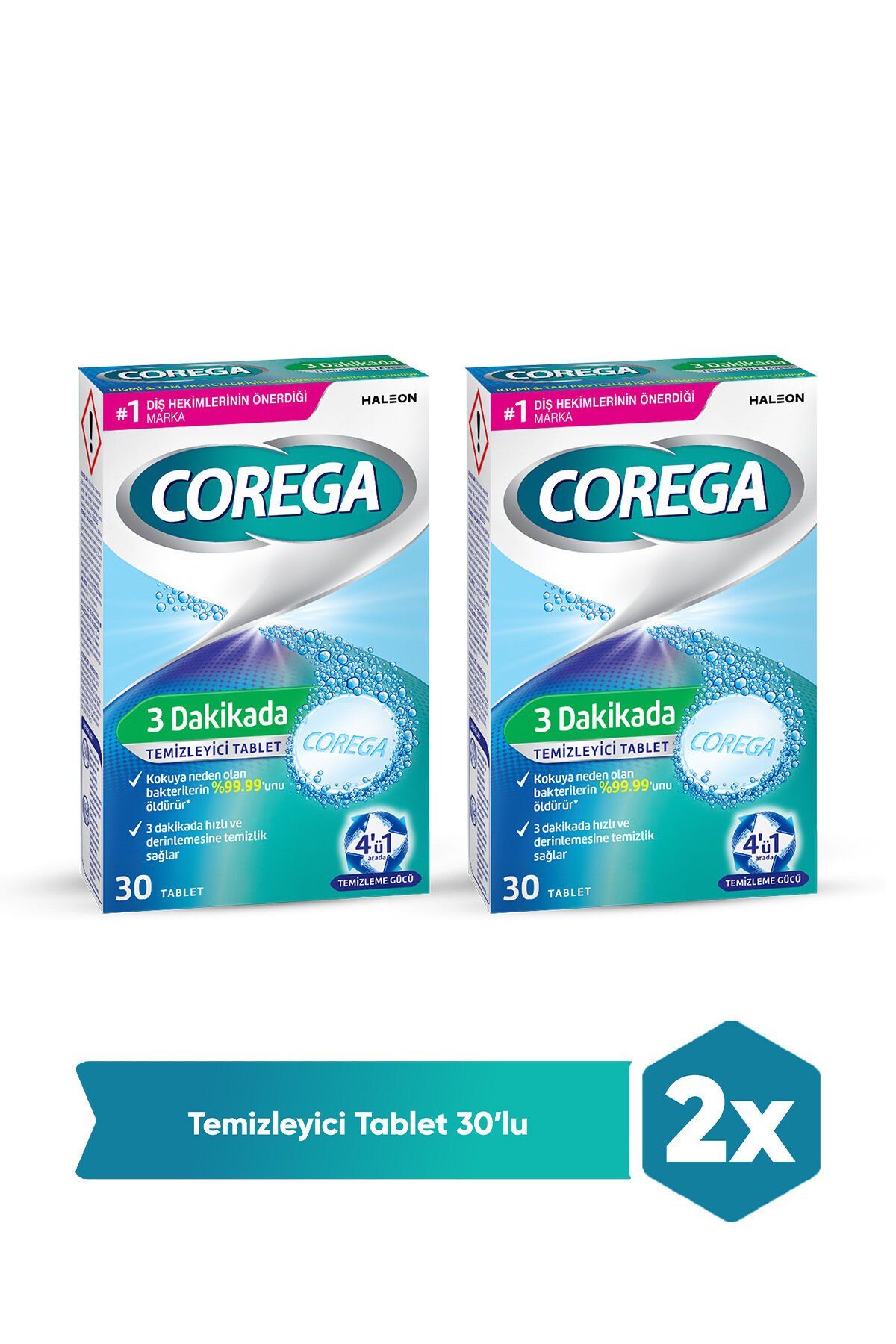 Cleanser Bio Protez Temizleme Tableti 30'lu X 2 Adet