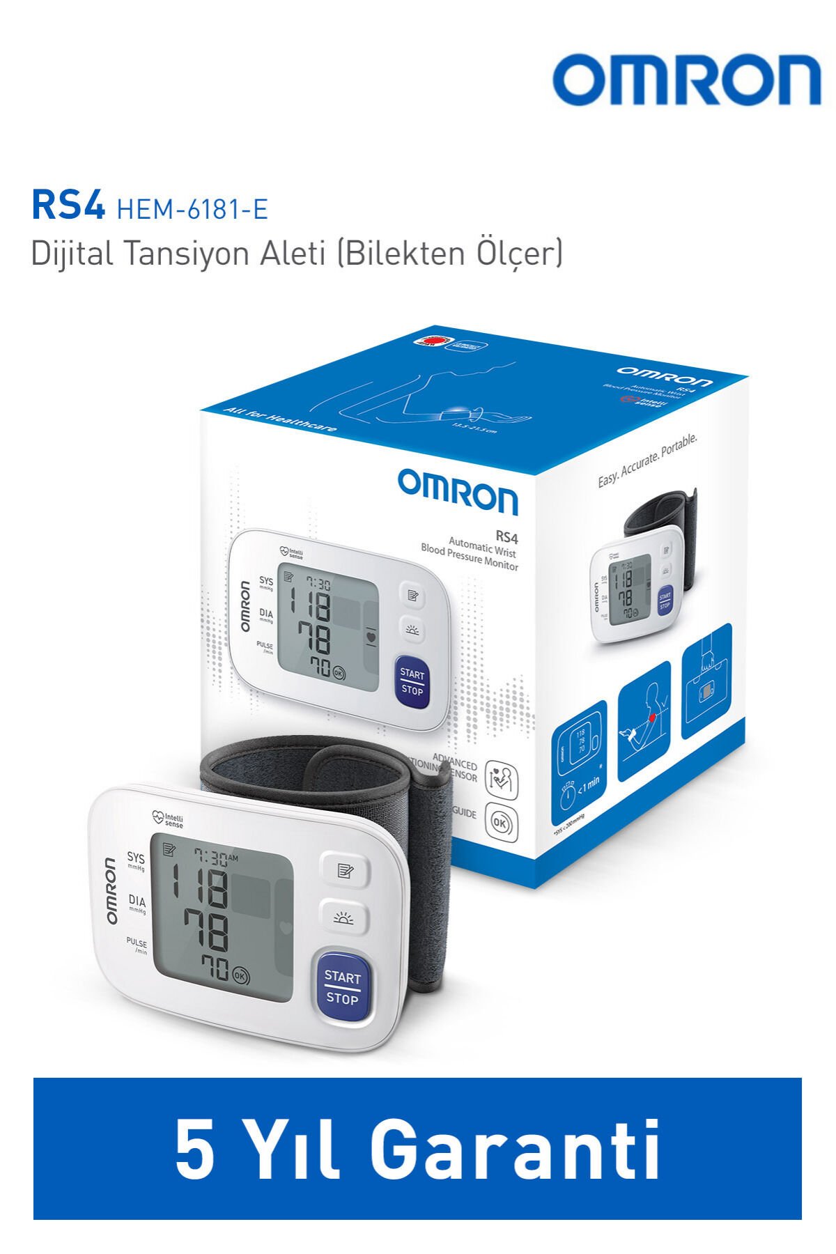 Omron Rs4 Tansiyon Aleti