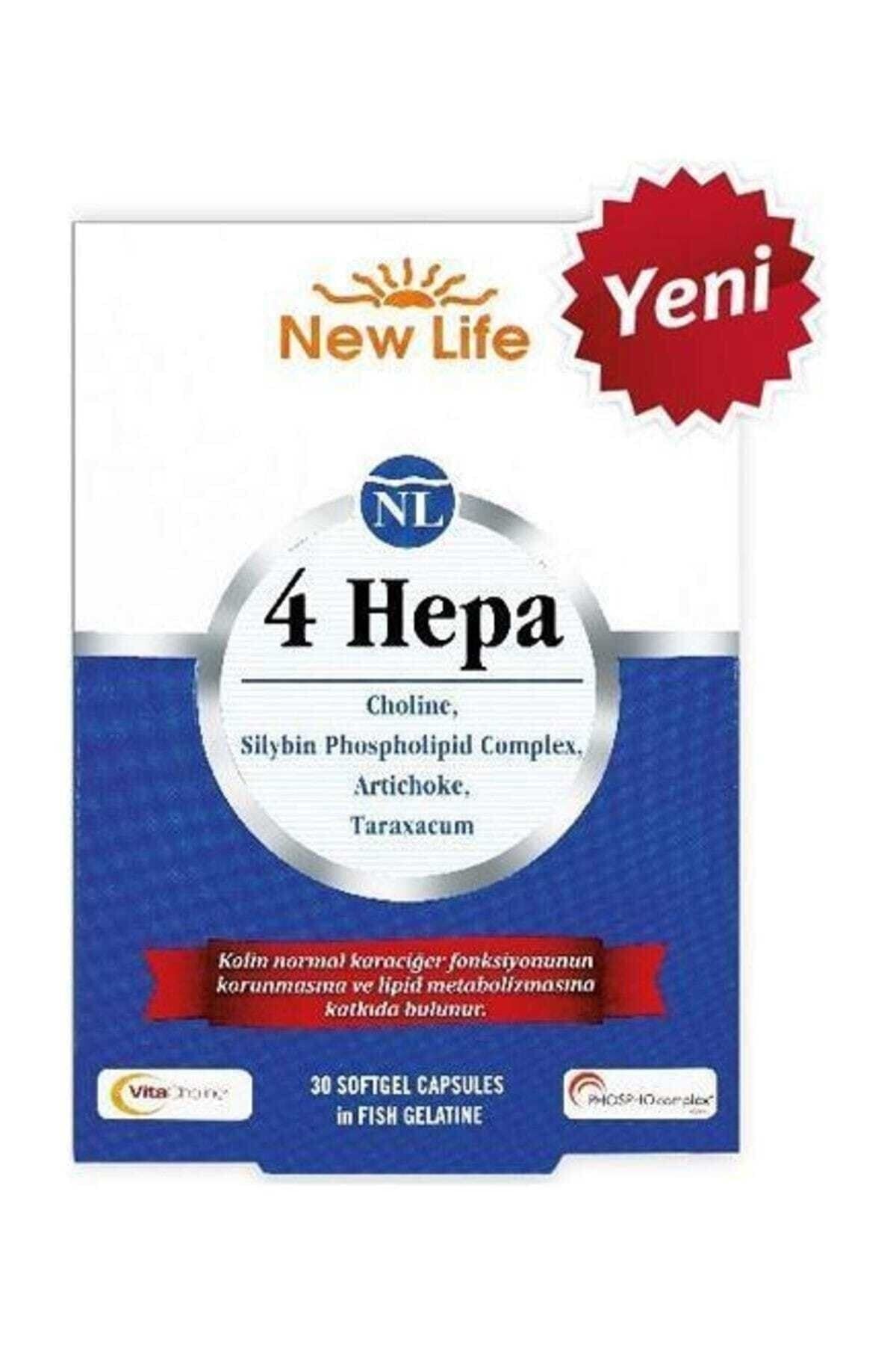 Newlife 4 Hepa 30 Yumuşak Kapsül