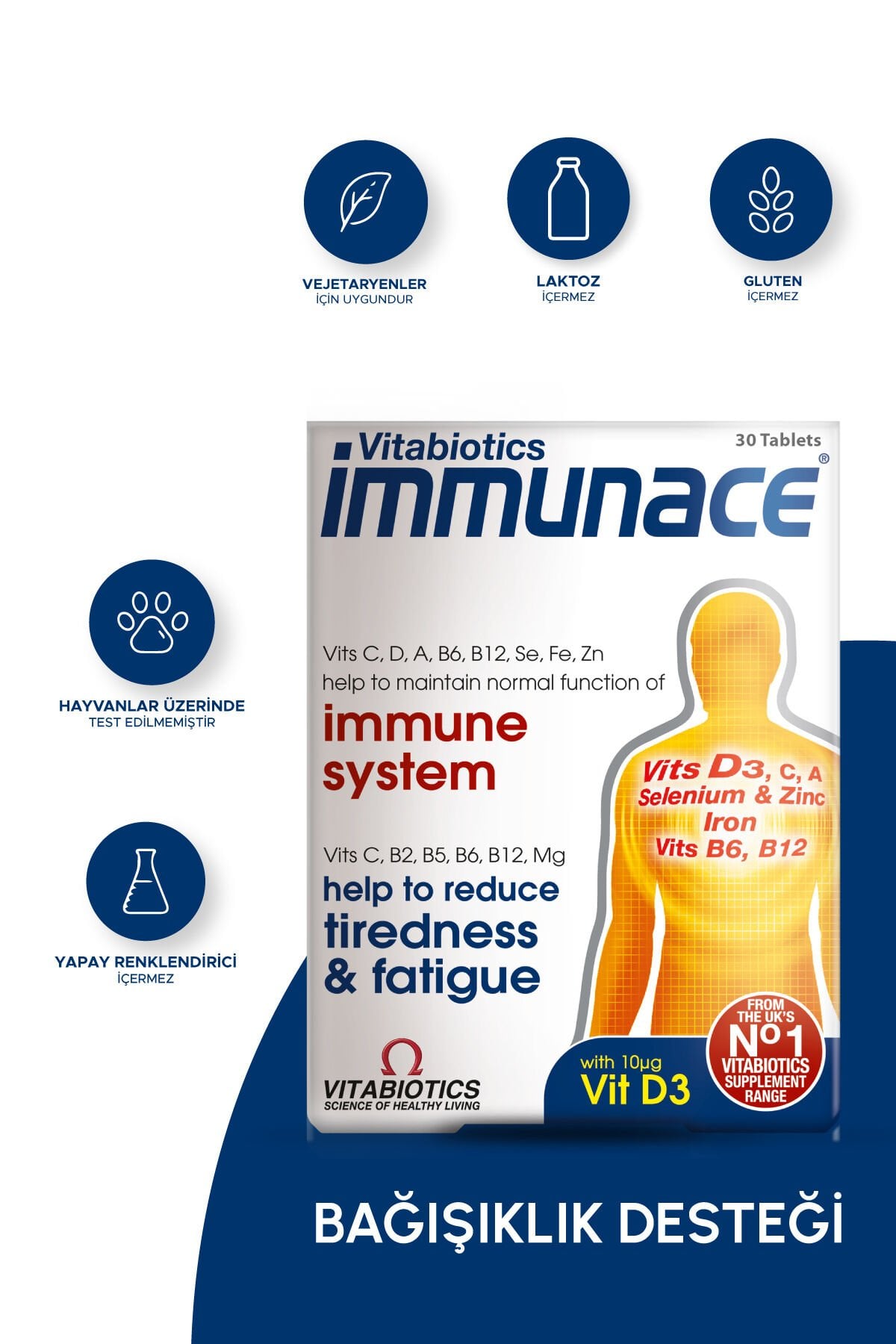 Immunace Multivitamin 30 Tablet