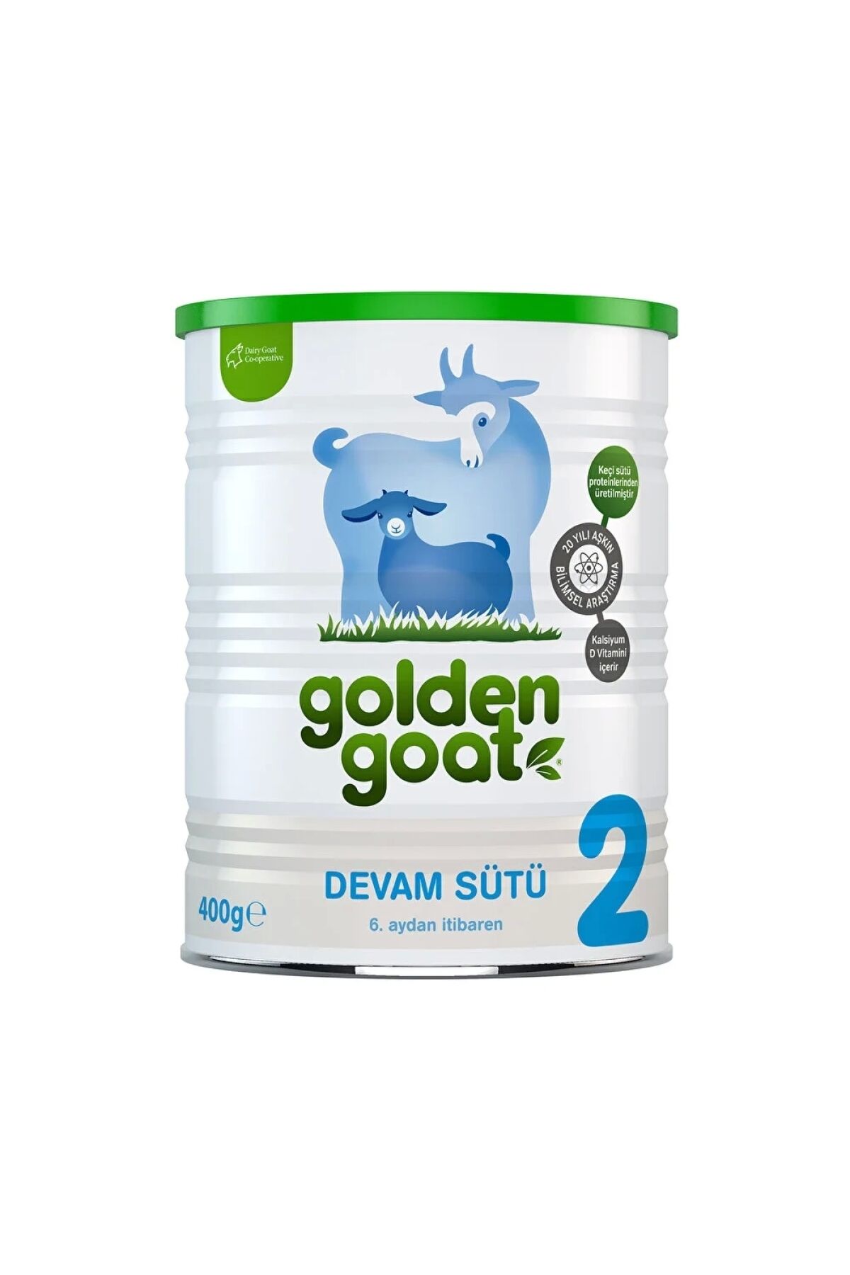 BFS Golden Goat 2 Keçi Sütlü Devam Sütü 6-12 Ay 400 Gr