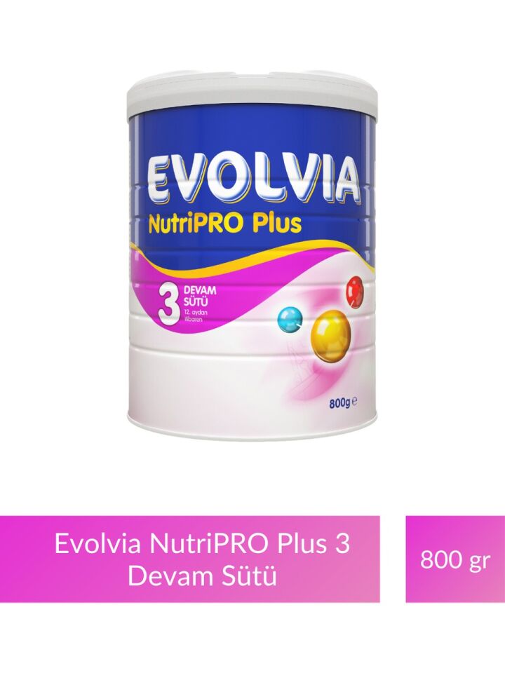 Evolvia NutriPRO Plus 3 Toz Devam Sütü 800 gr