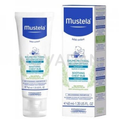 Mustela Soothing Comfort Chest Rub Rahatlatıcı Göğüs Balsamı 40 ml
