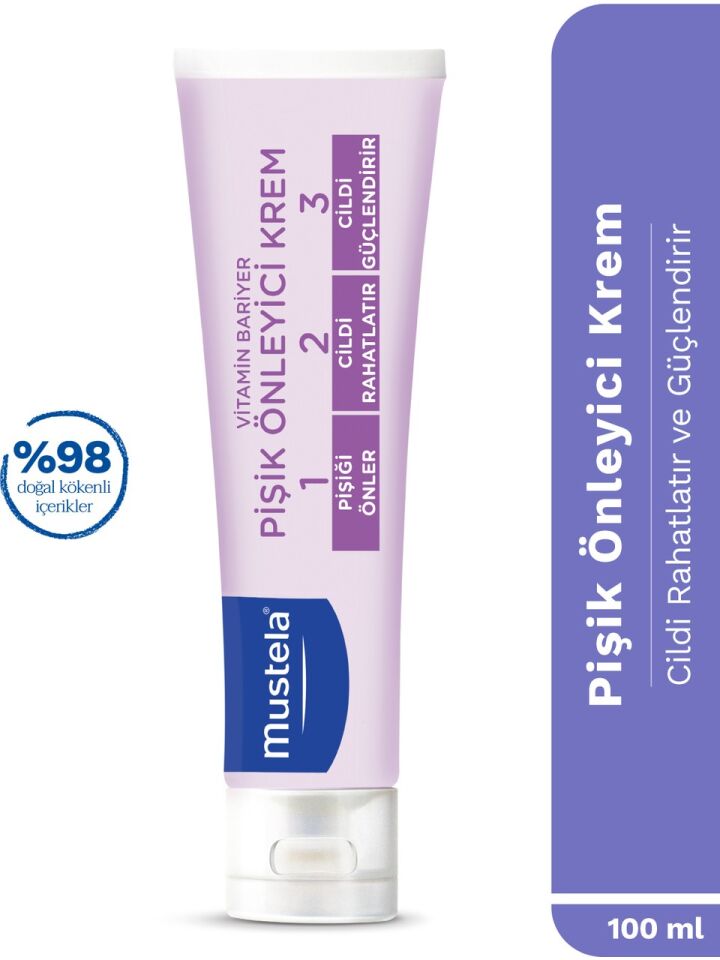 Mustela Vitamin Barrier 1.2.3 Pişik Kremi 100 ml